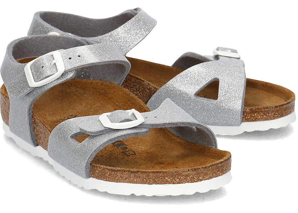 Sandala Birkenstock Rio Srebrny