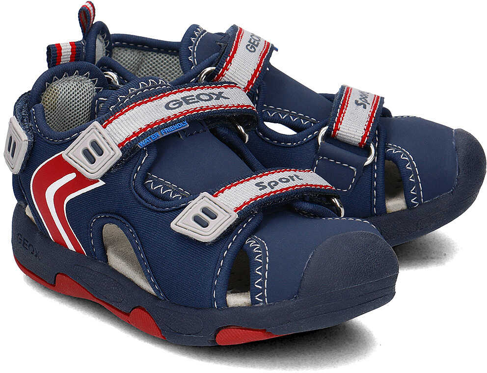 Sandala Geox Baby Sand. Multy Granatowy