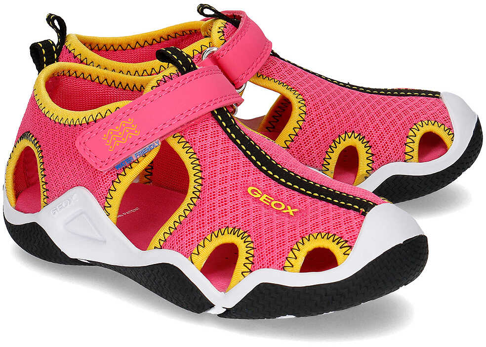 Sandala Geox Junior Wader Różowy