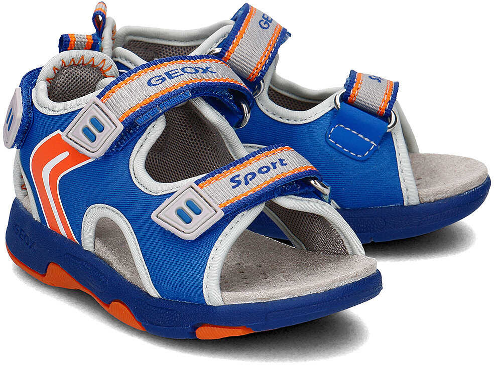 Sandala Geox Baby Sand. Multy Niebieski
