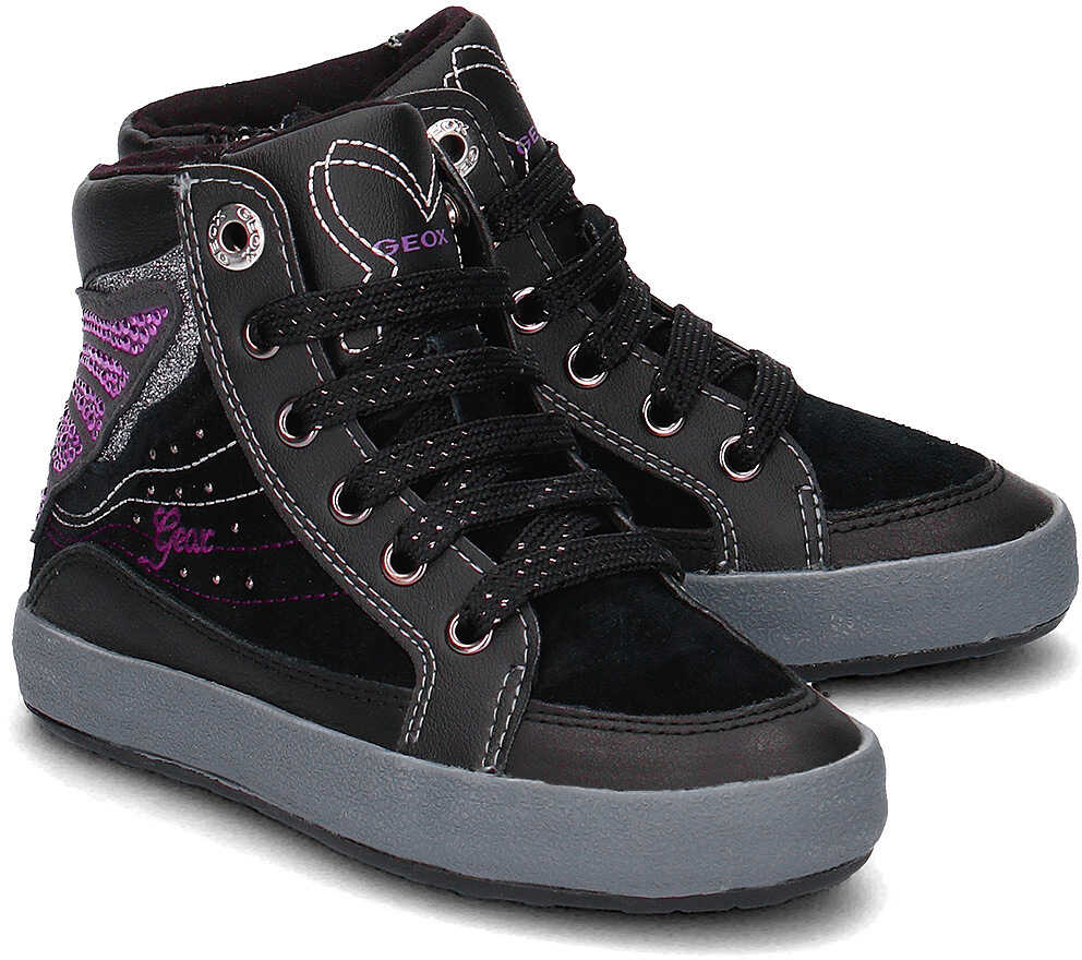 Gheata Geox Junior Witty Czarny