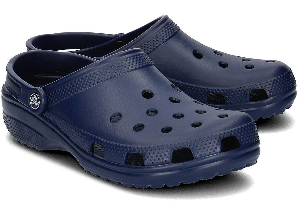 Slap Crocs Classic Granatowy