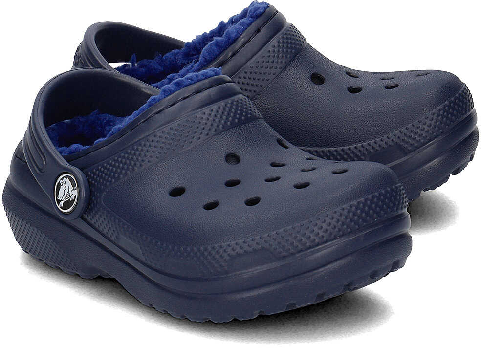 Slap Crocs Classic Lined Clog Granatowy