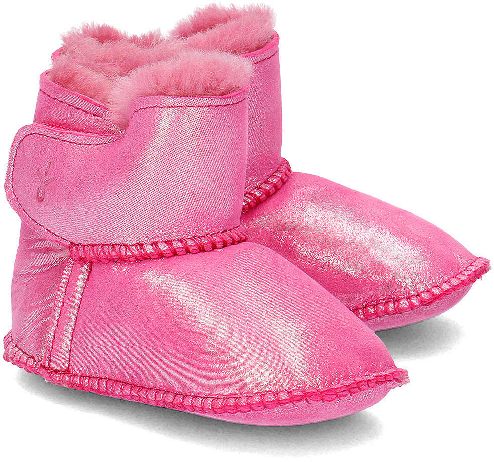 Gheata EMU Australia Baby Bootie Metallic Różowy