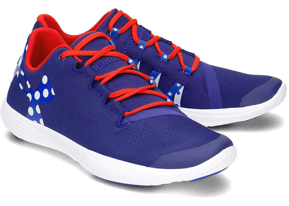 Tenis Under Armour GGS Street Precision Low Granatowy