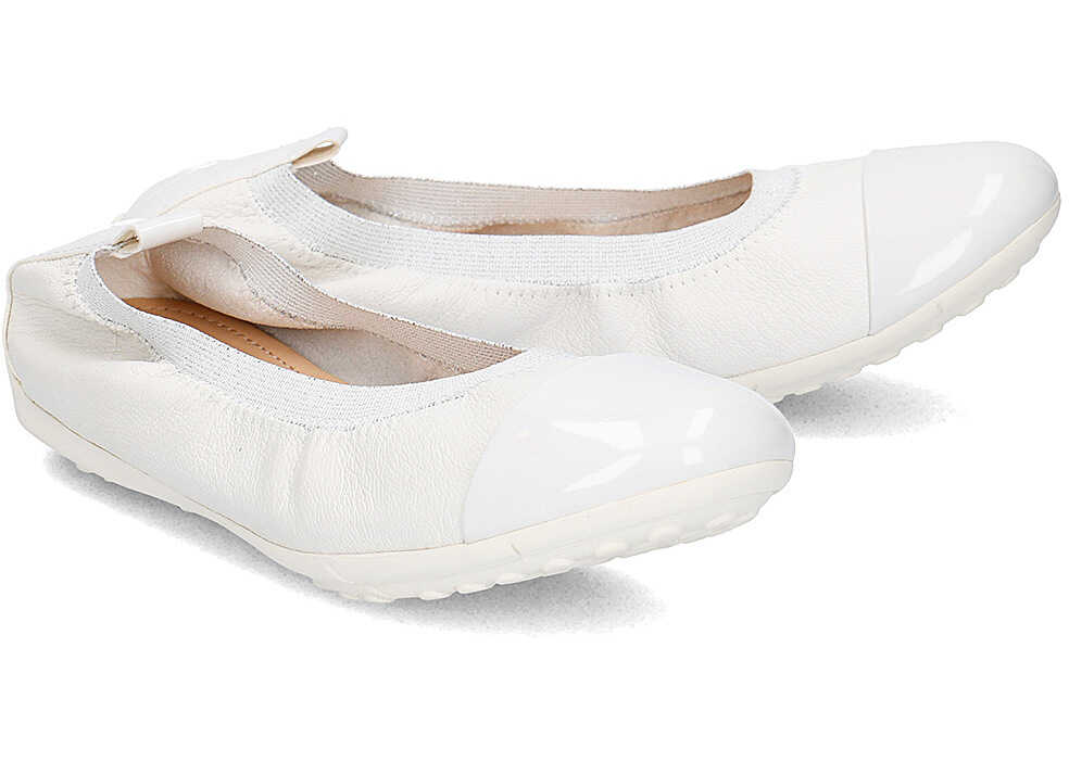 Balerin Geox Junior Piuma Ball Biały