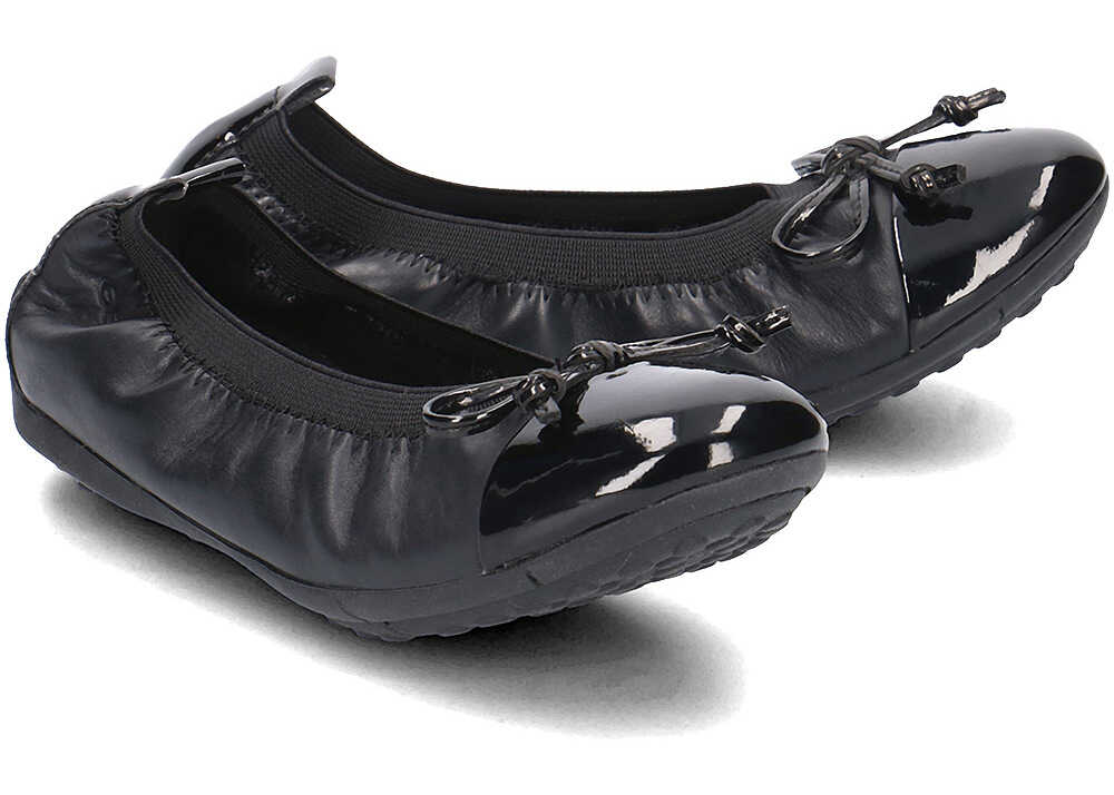 Balerin Geox Junior Piuma Ball Czarny