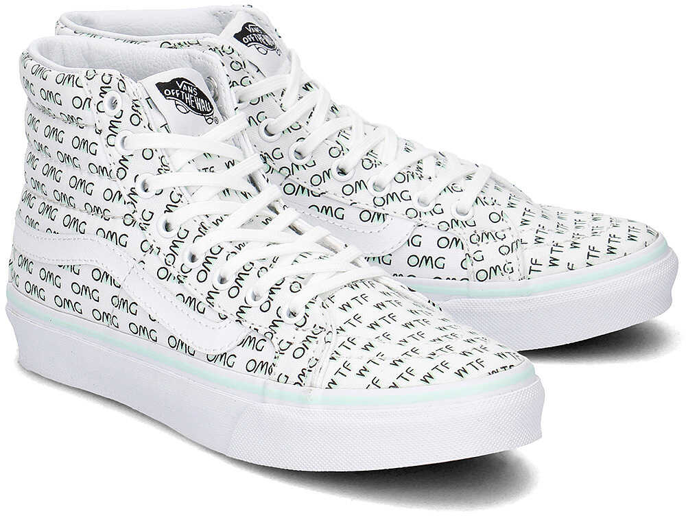 Tenis Vans SK8-HI Slim Biały
