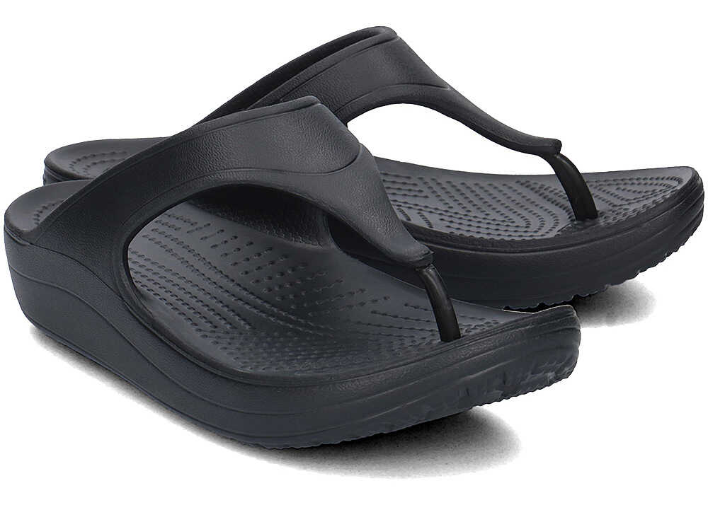 Slap Crocs Sloane Platform Flip Czarny