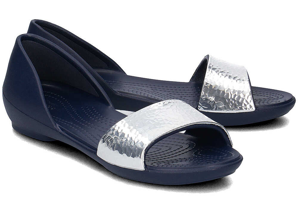 Sandala Crocs Lina Embellished Dorsay Granatowy