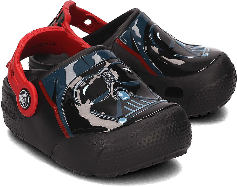 Slap Crocs Funlab Lights Darth Vader Czarny