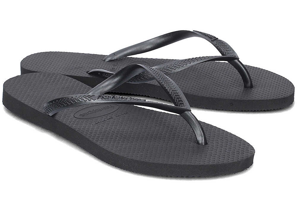 Slap Havaianas Slim Czarny