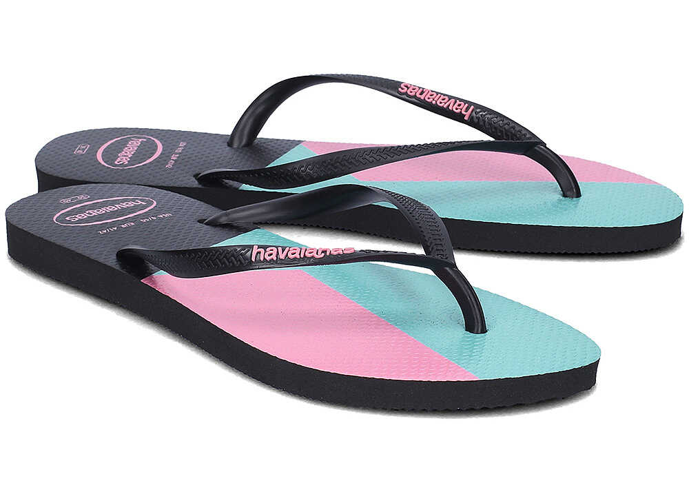 Slap Havaianas Block Color Czarny