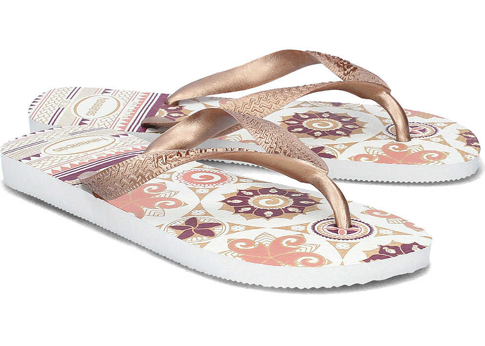 Slap Havaianas Spring Biały
