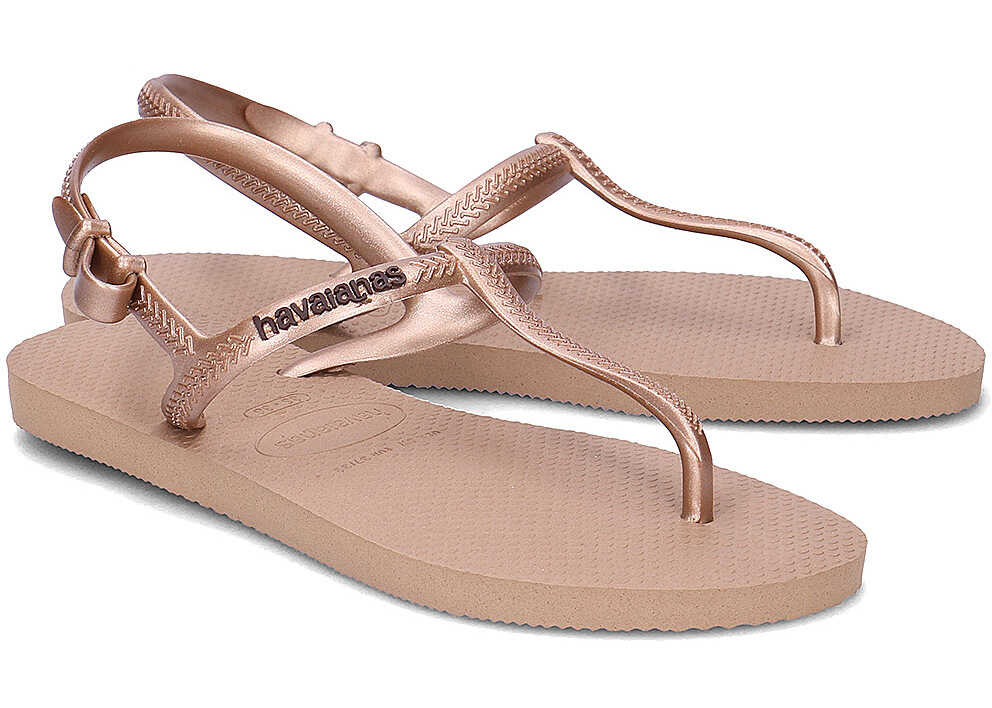 Sandala Havaianas Freedom SL CF Złoty