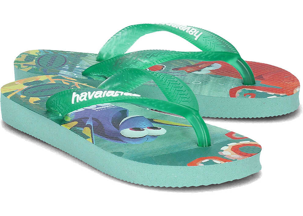 Slap Havaianas Nemo Dory Zielony