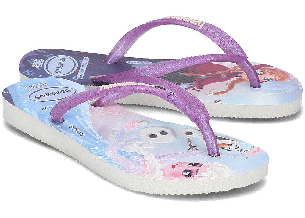 Slap Havaianas Frozen Fioletowy
