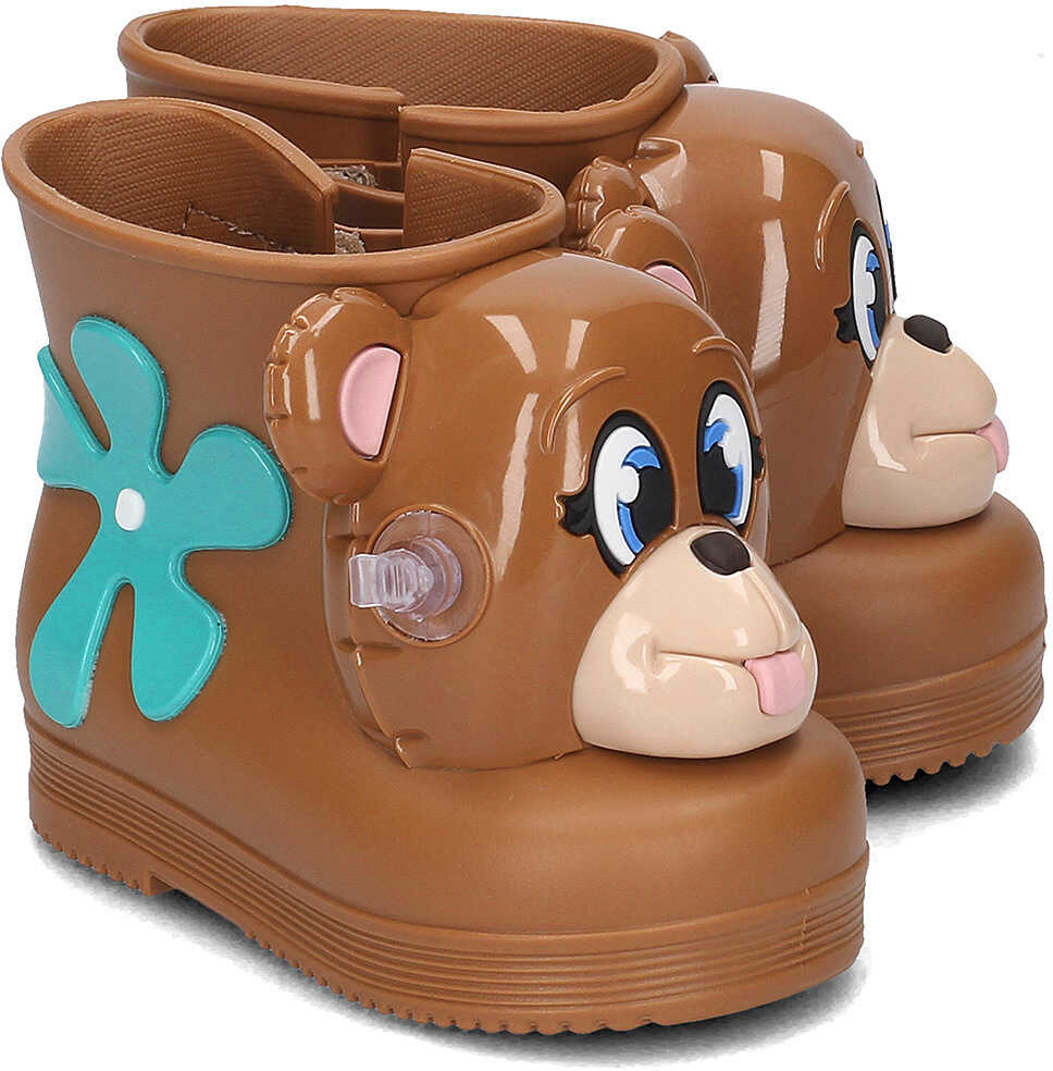 MELISSA Monkey Boot + Jeremy Scott Br?zowy