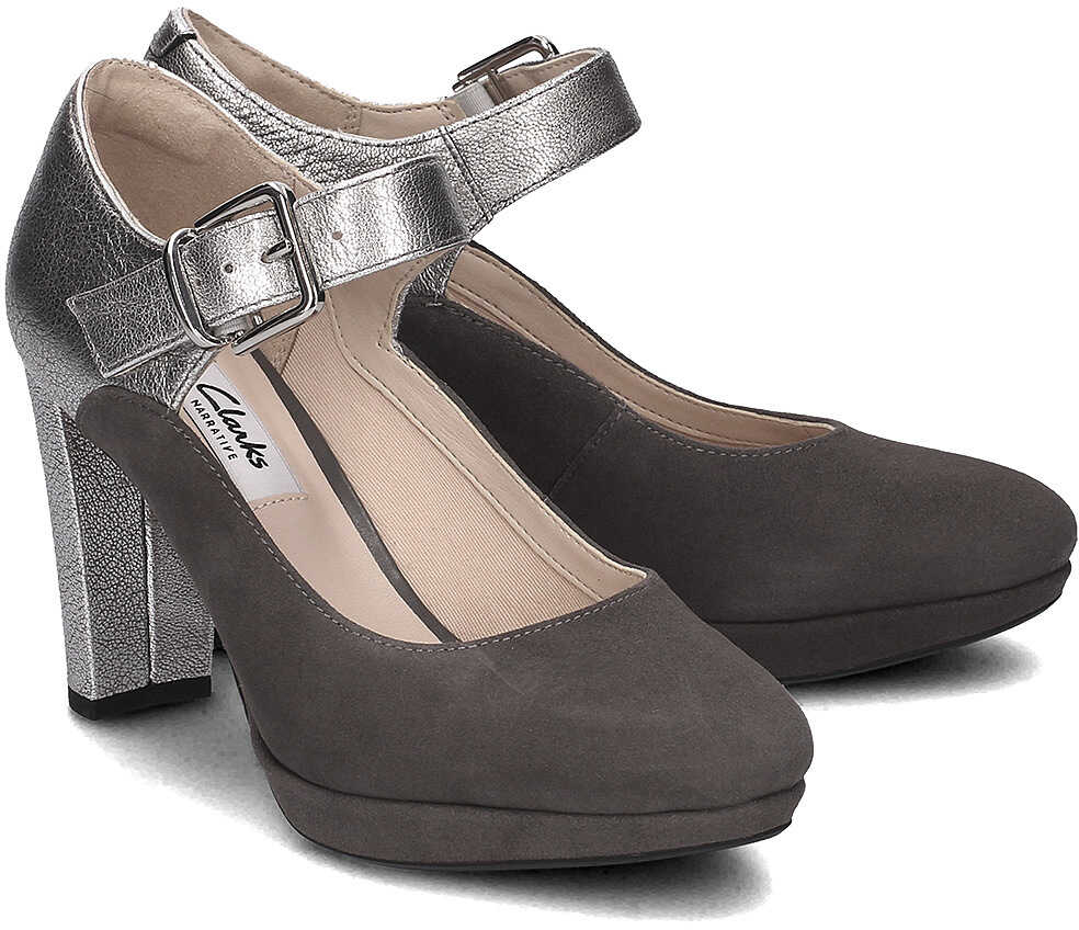 Pantof Clarks Kendra Gaby Szary