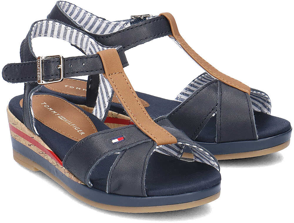 Sandala Tommy Hilfiger Kristin 9A Granatowy