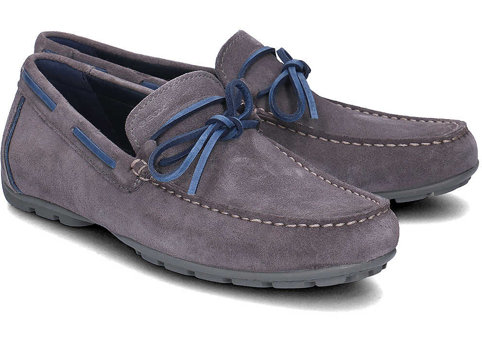 Mocasin Geox Uomo Monet Szary