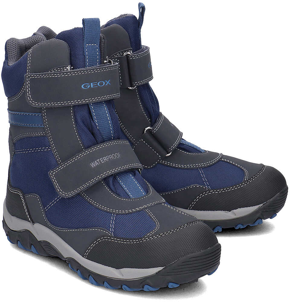 Gheata Geox Junior Alaska Granatowy