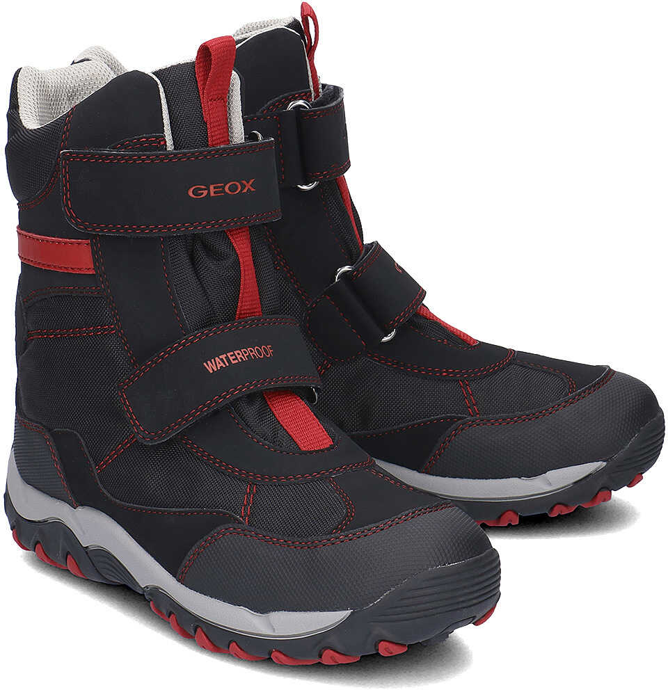 Gheata Geox Junior Alaska Czarny