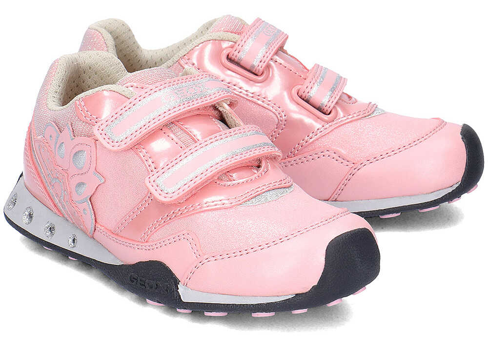 Tenis Geox Junior Jocker Różowy