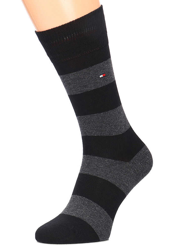 Soseta Tommy Hilfiger 2-Pack Czarny