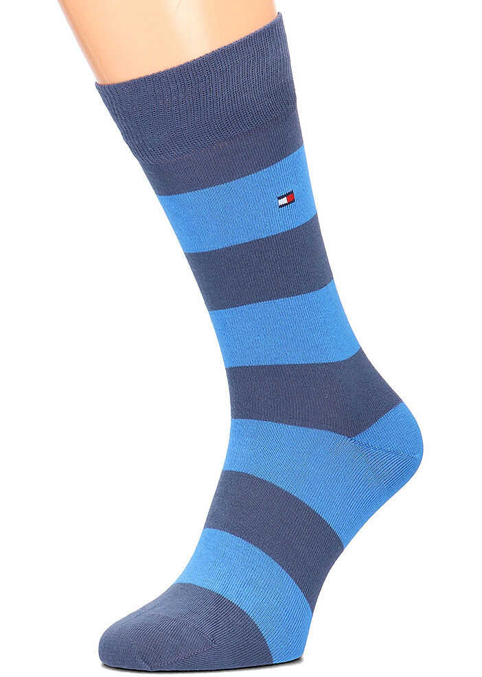 Soseta Tommy Hilfiger 2-Pack Niebieski