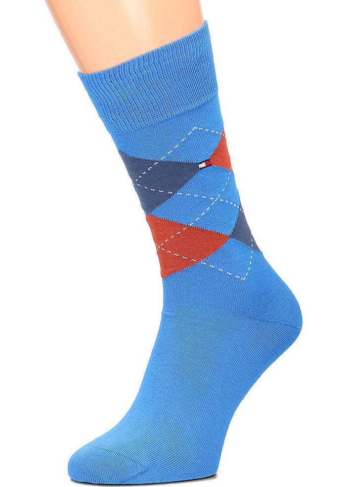 Soseta Tommy Hilfiger 2-Pack Niebieski