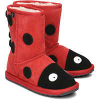 Cizme cu blana Ladybird Fete