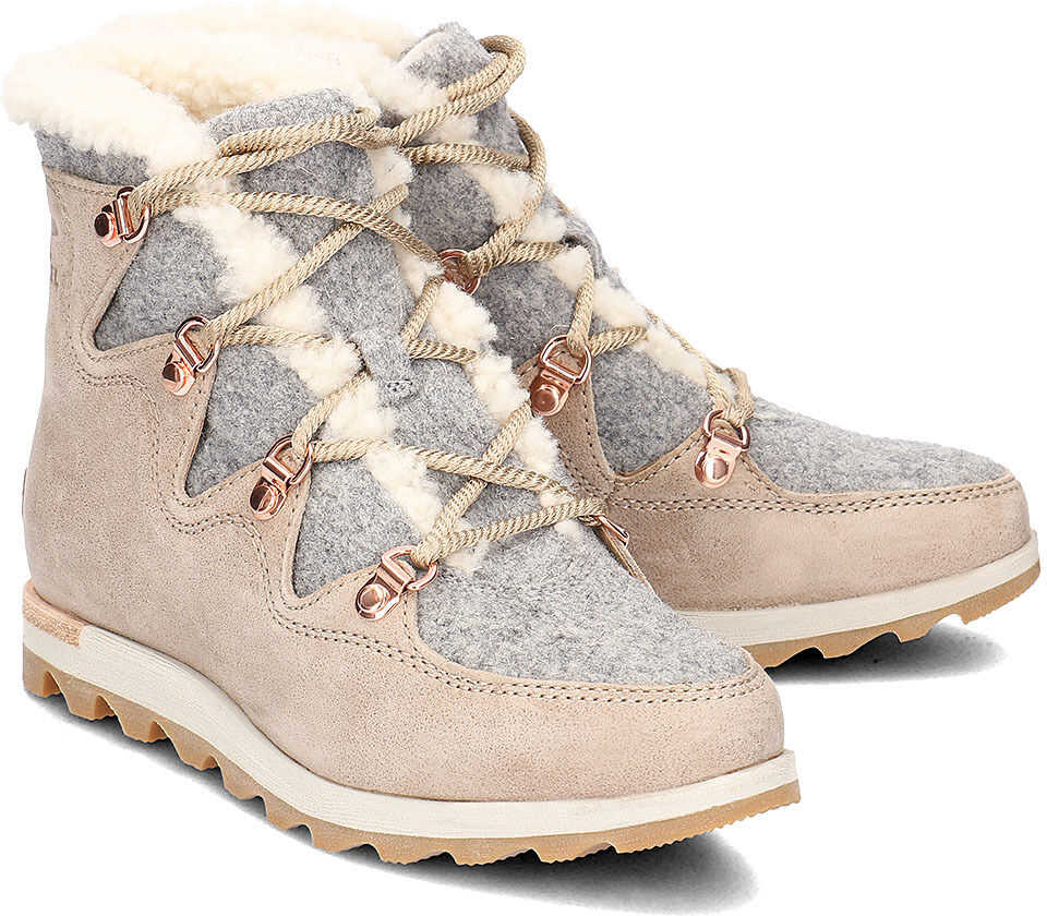 Gheata SOREL Sneakchic Beżowy