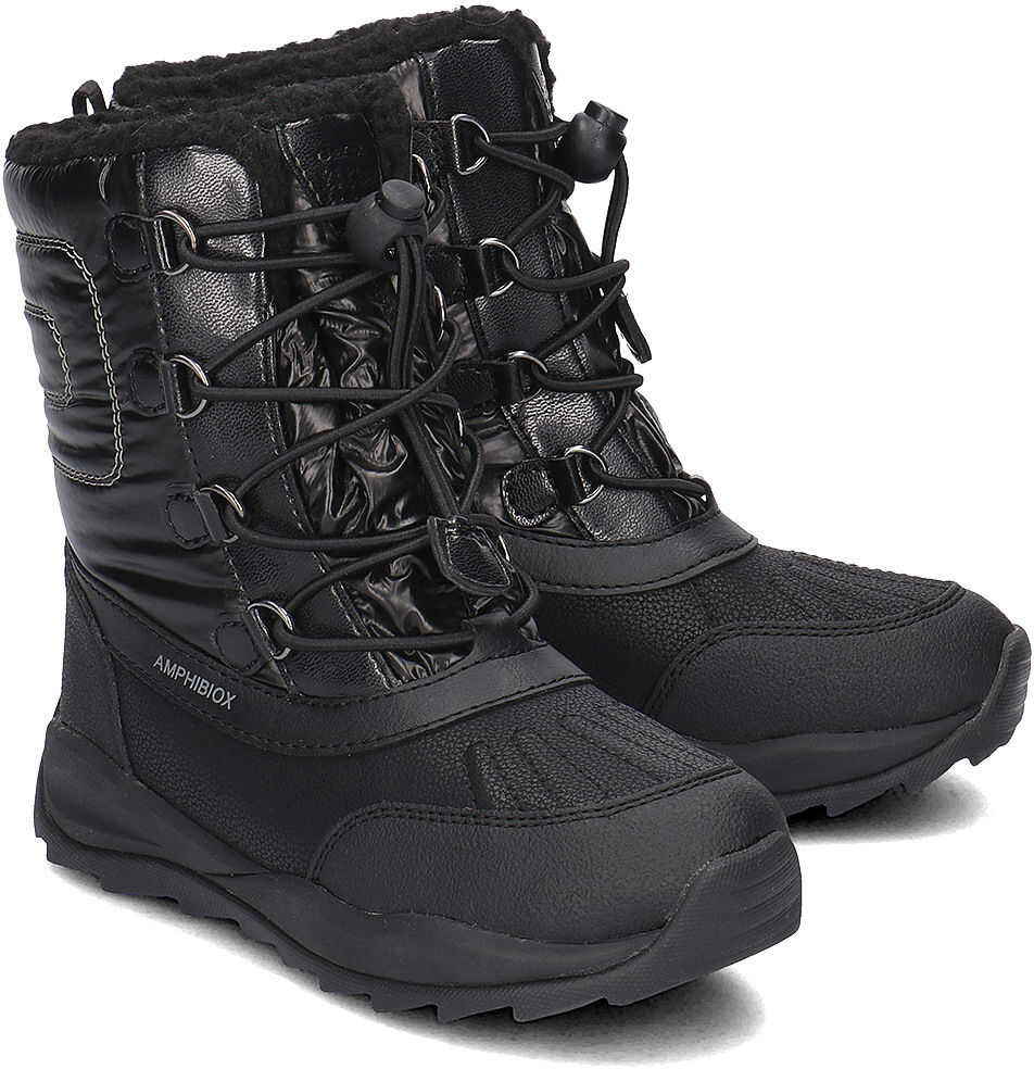 Gheata Geox Junior Orizont Czarny