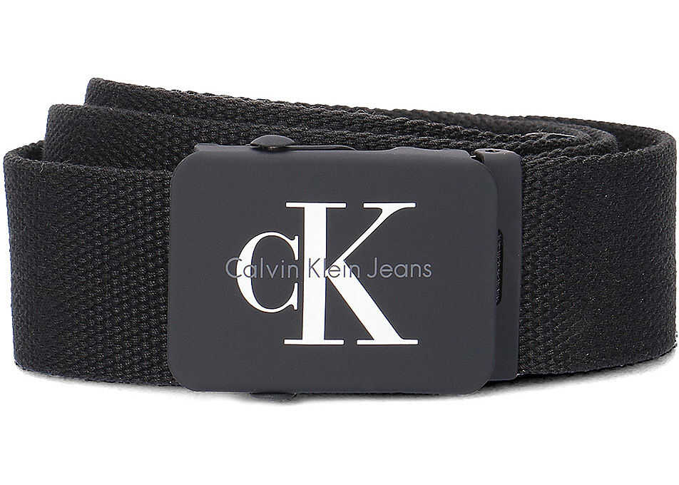 Curea Calvin Klein Jeans Re-Issue Canvas Czarny