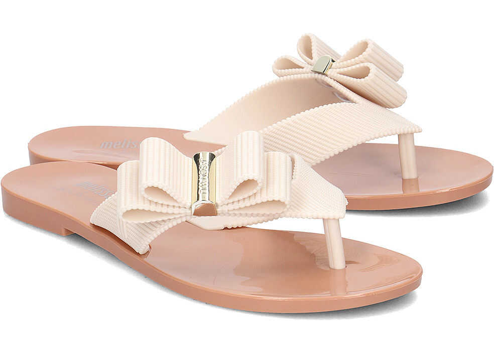 Slap MELISSA Girl + Jason Wu Beżowy