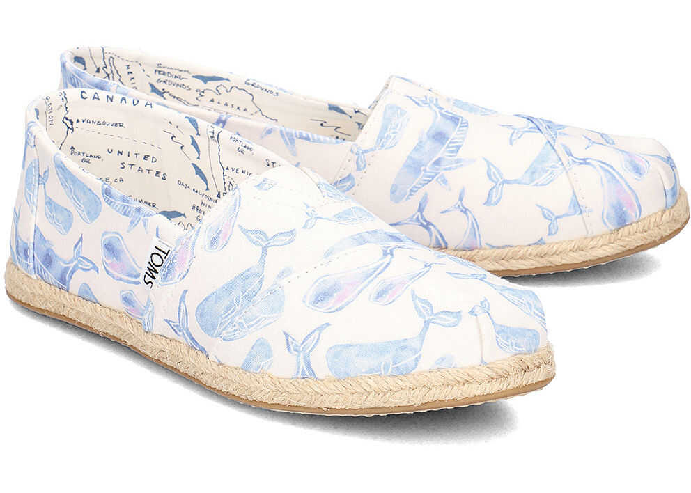 Espadrila TOMS Classic Biały