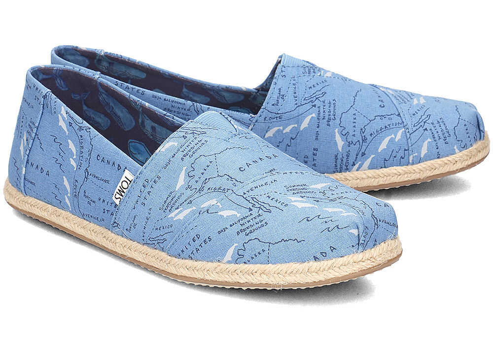 Espadrila TOMS Classic Niebieski