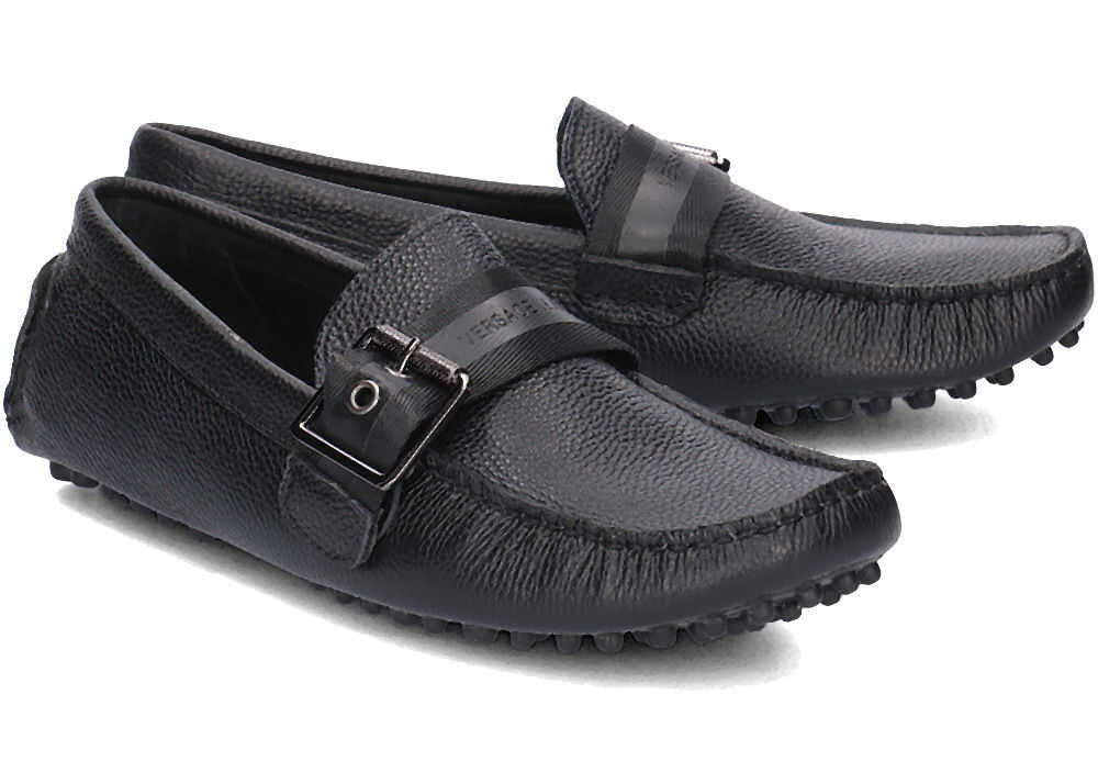 Mocasin Versace Jeans F6E85A5F Czarny