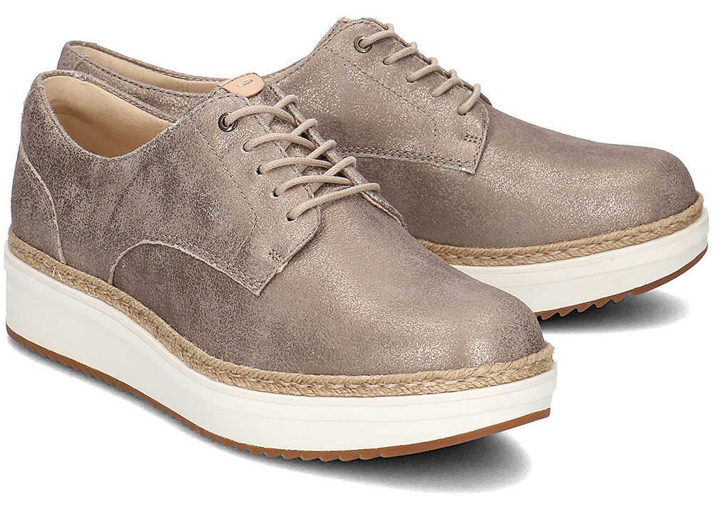 Tenis Clarks Teadale Rhea Złoty