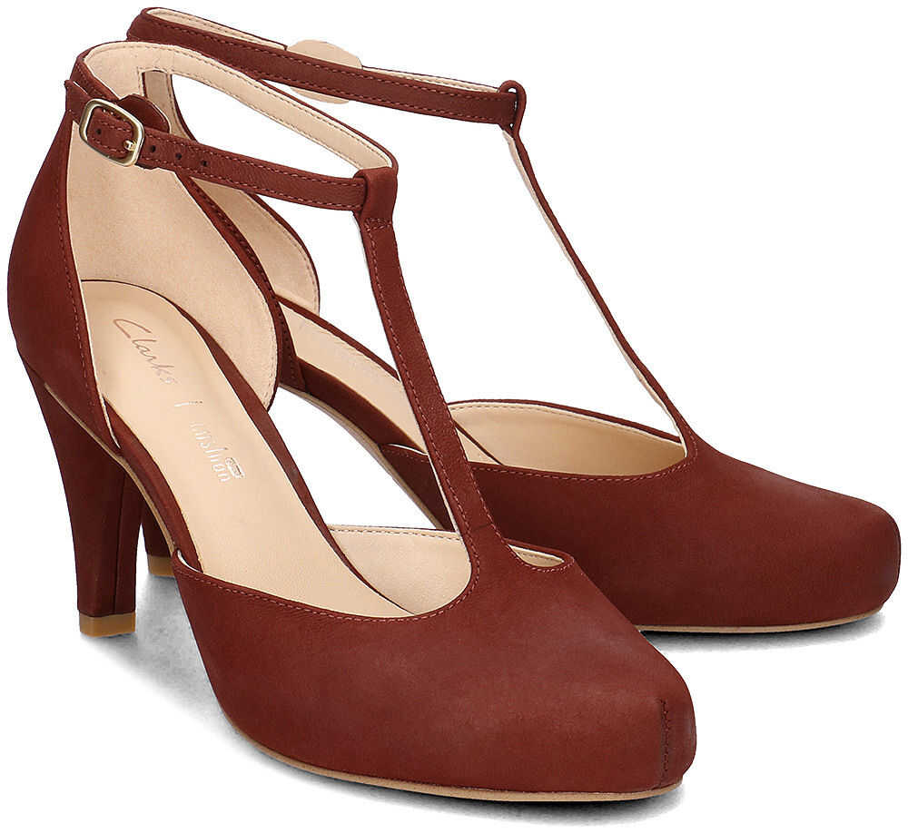 Pantof Clarks Dalia Tulip Bordowy