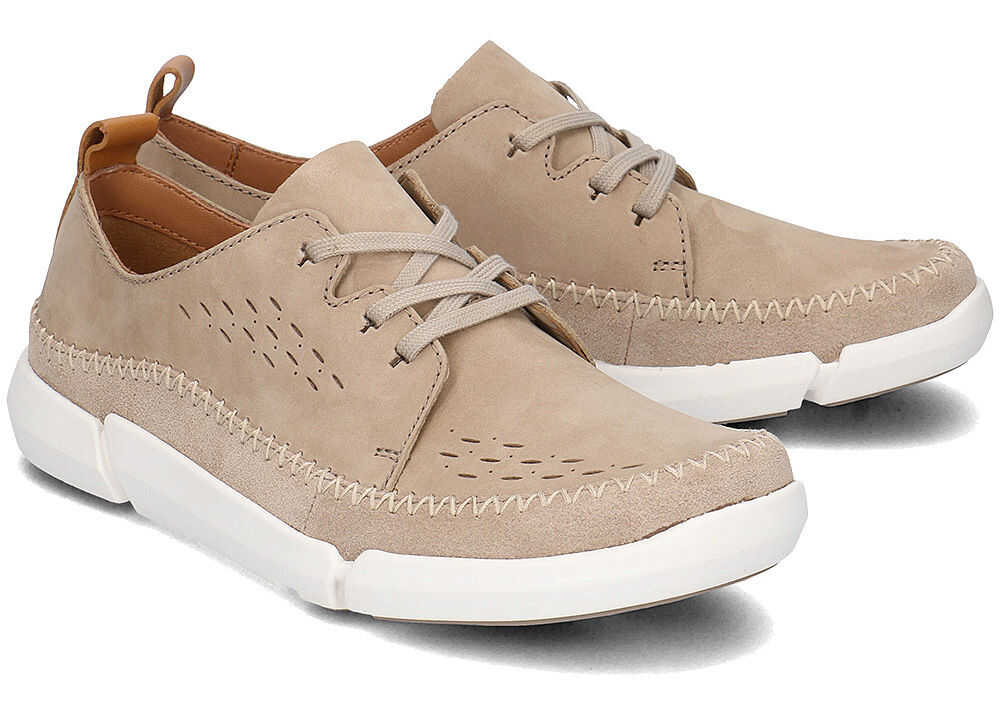Tenis Clarks Trifri Lace Beżowy