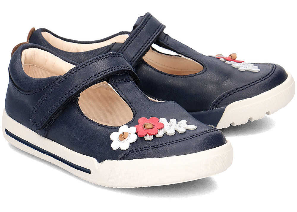 Tenis Clarks Mini Blossom Granatowy