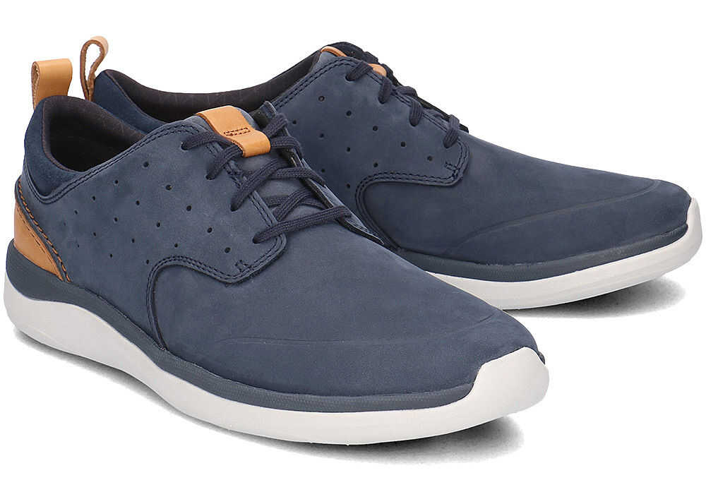 Tenis Clarks Garratt Lace Granatowy