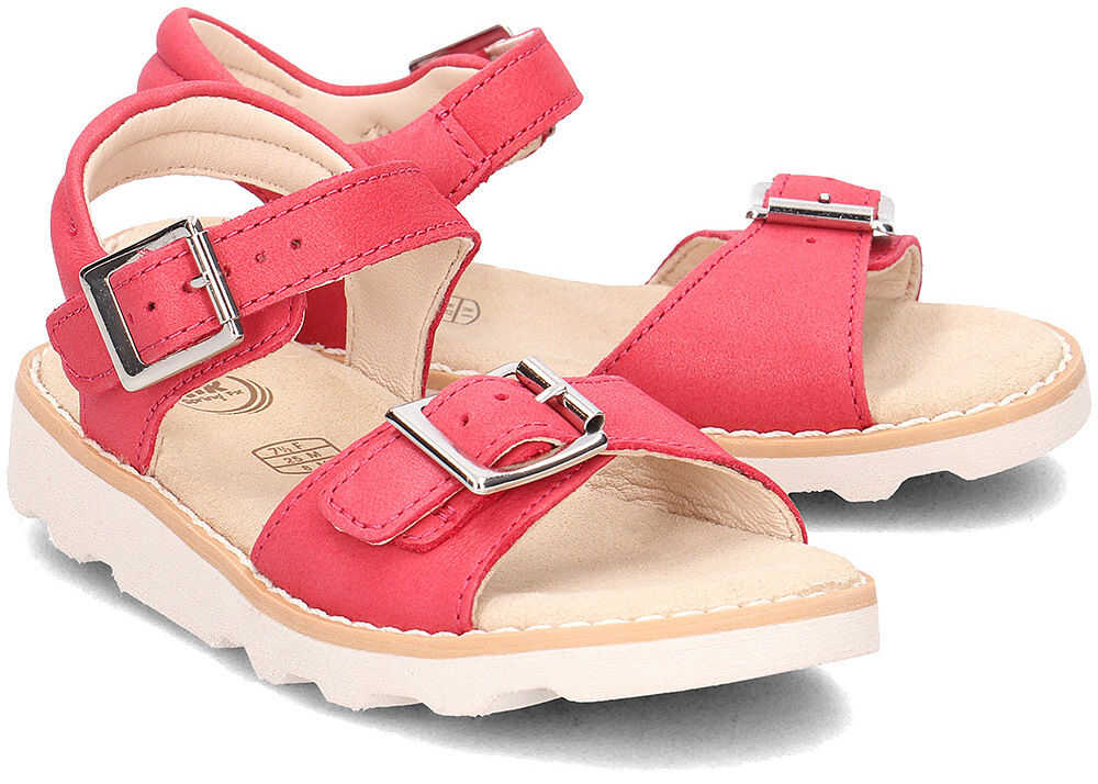 Sandala Clarks Crown Bloom Różowy
