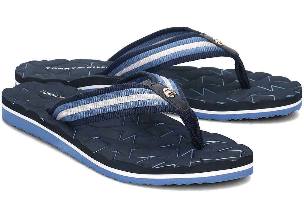 Slap Tommy Hilfiger Comfort Low Beach Granatowy