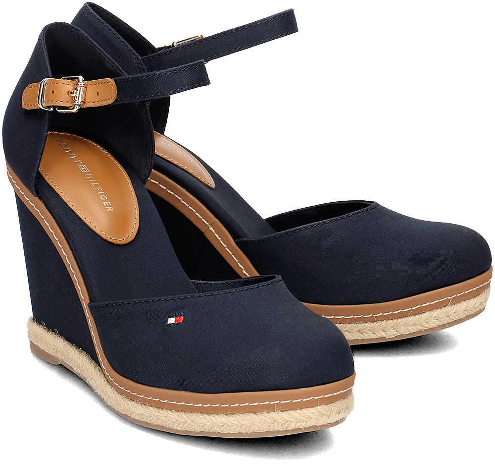 Sandala Tommy Hilfiger Basic Closed Toe Granatowy