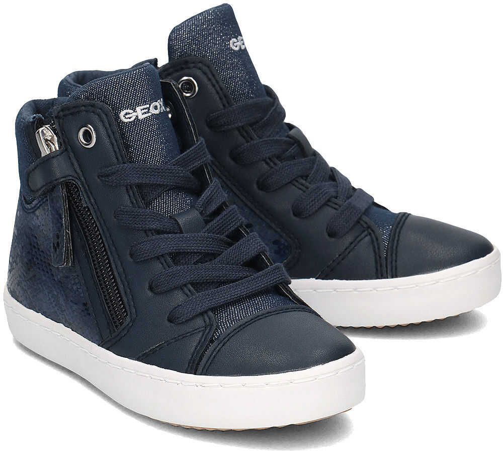 Tenis Geox Junior Gisli Granatowy