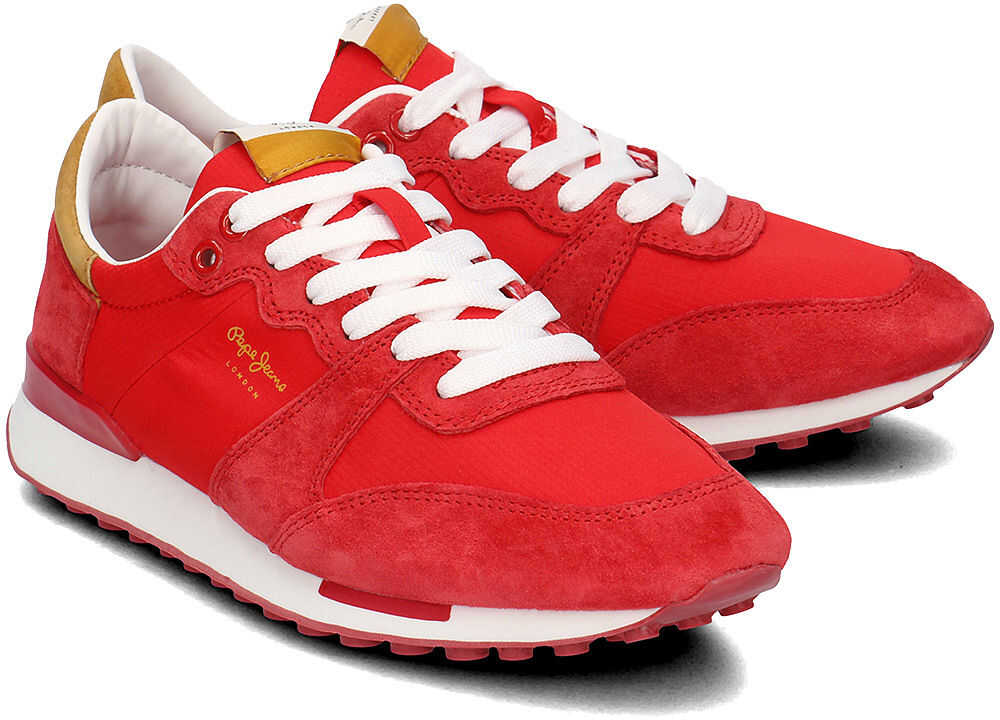 Tenis Pepe Jeans Bimba Basic Czerwony