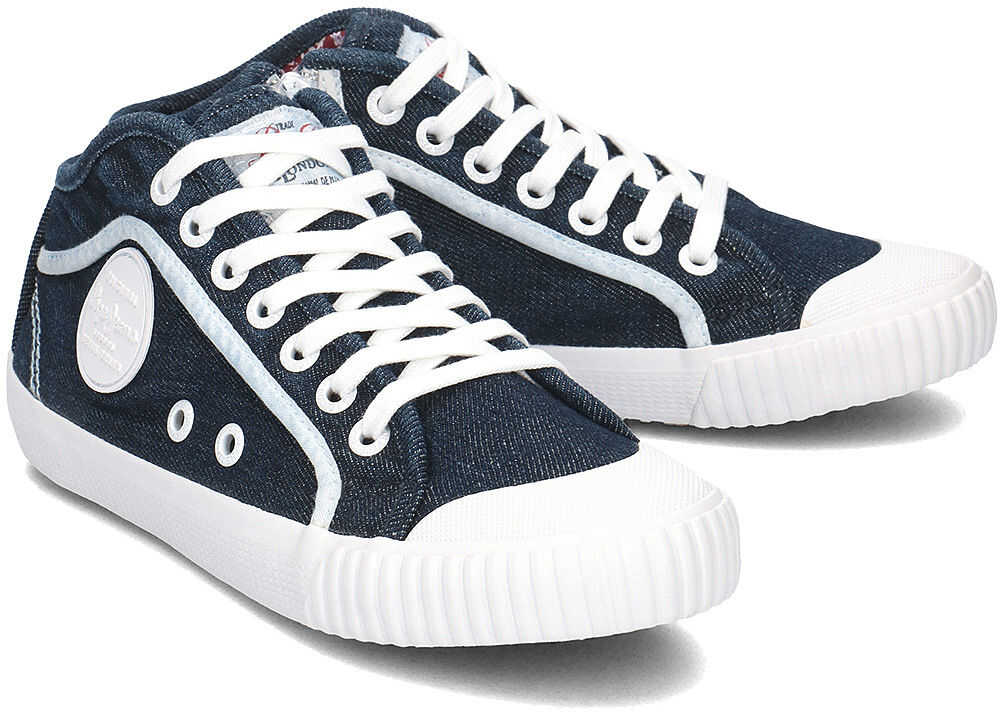 Tenis Pepe Jeans Industry Jeans 18 Granatowy